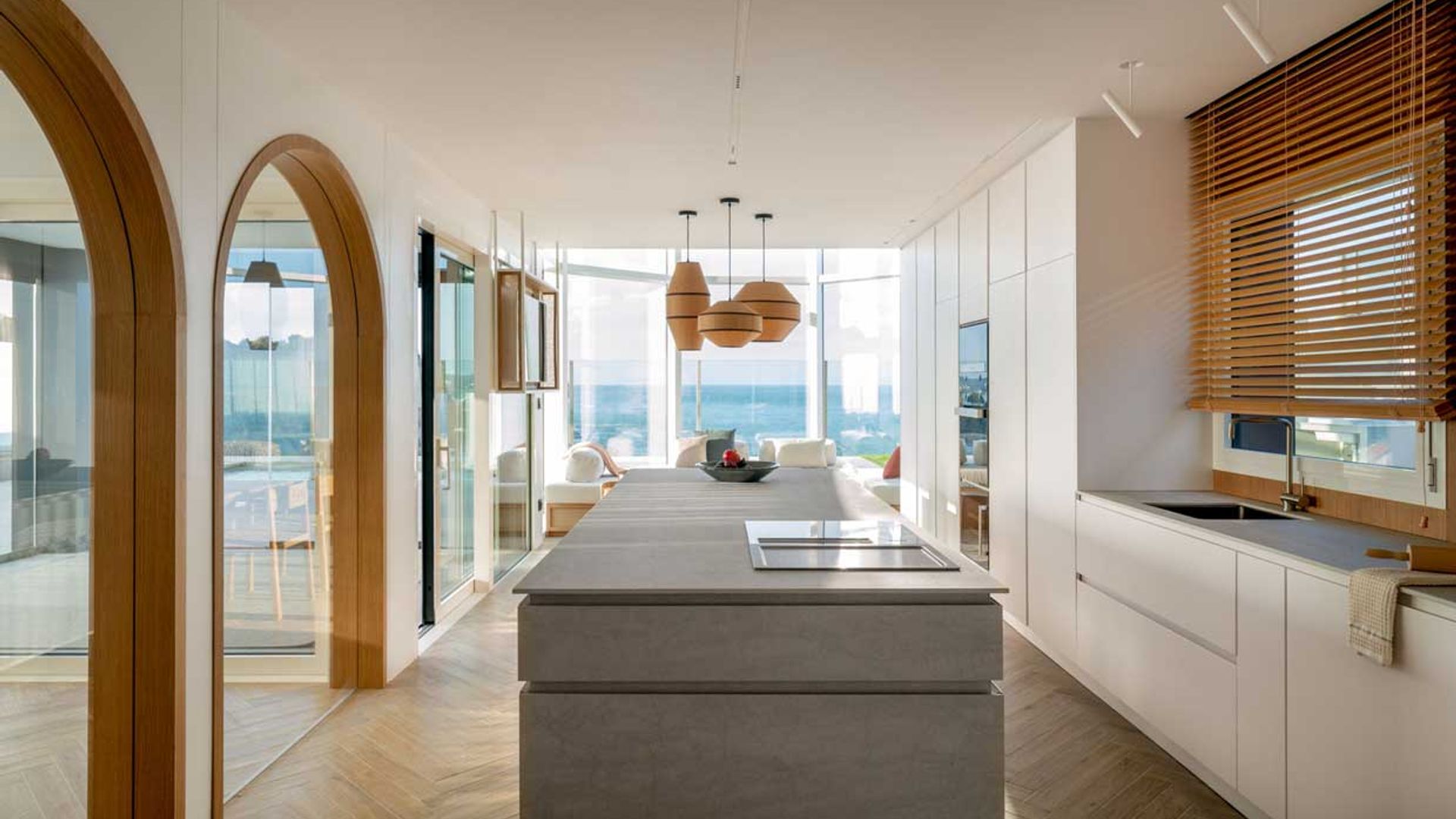 Esta casa apuesta por un estilo nórdico con toques de aire mediterráneo
