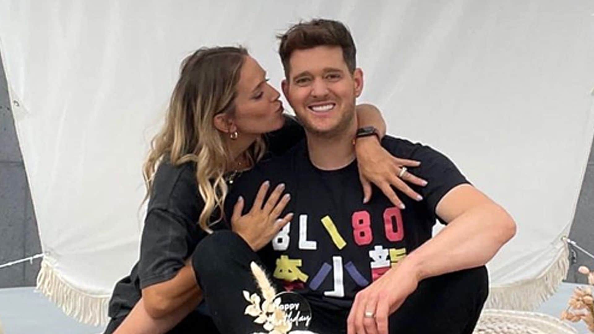 Michael Bublé y Luisana Lopilato dan la bienvenida a su cuarta hija