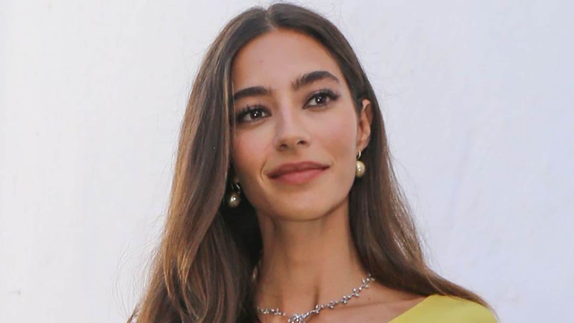 Rocío Crusset en la boda de su hermano, Alberto Herrera