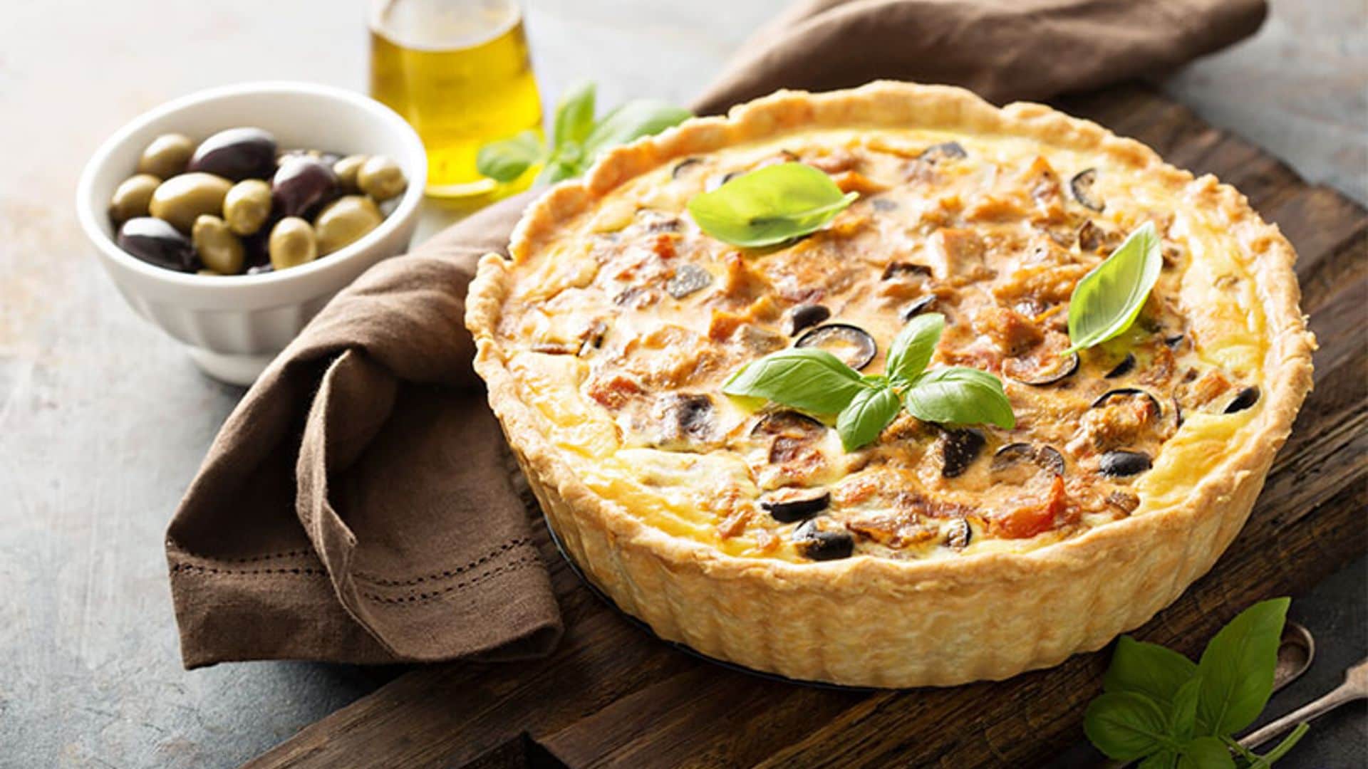 Cómo preparar una 'quiche' casera de la forma más sencilla y rápida