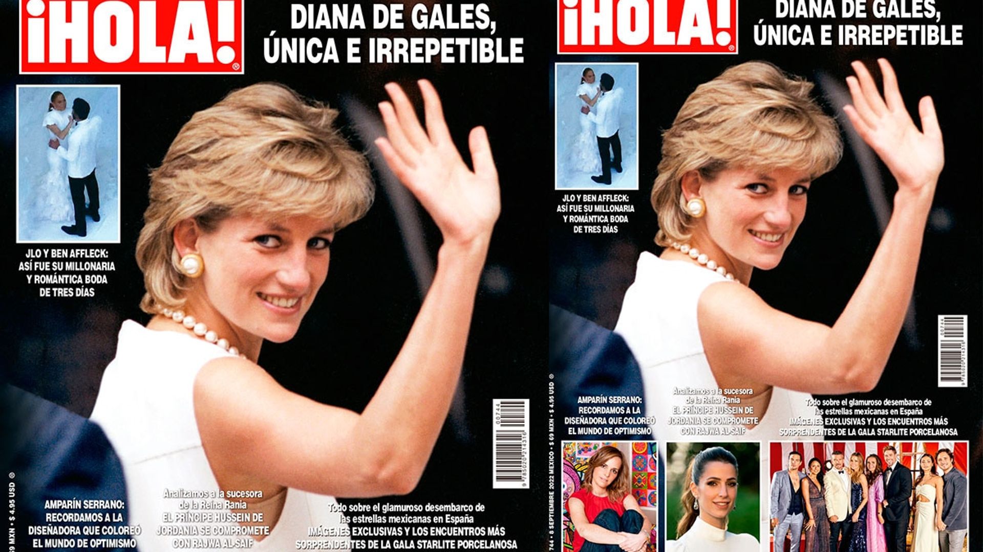 En ¡HOLA!, Diana de Gales, única e irrepetible