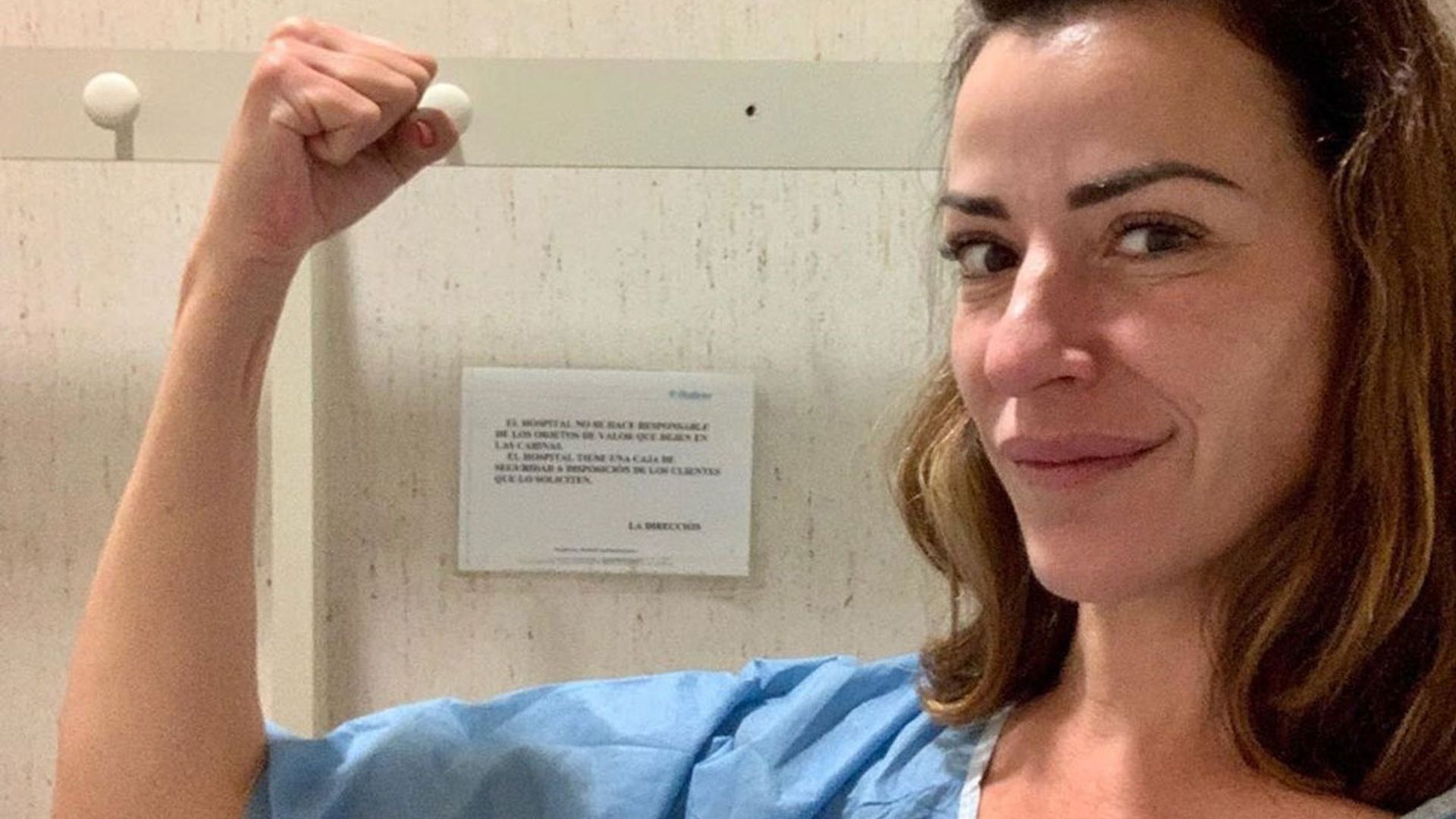 Inés Sáinz celebra el fin de su tratamiento contra el cáncer