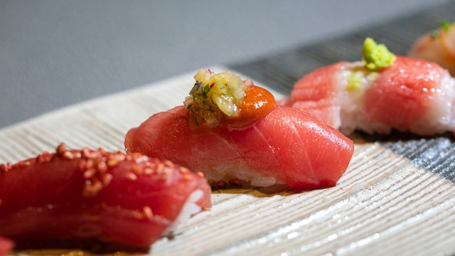 Nigiris de atún, Kabuki