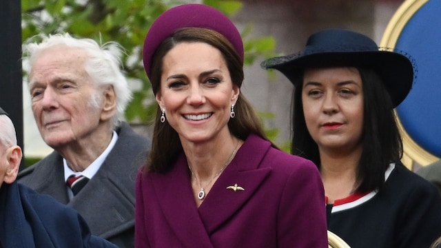 KATE MIDDLETON ACAPARA LAS MIRADAS EN EL 80 ANIVERSARIO DEL DIA DE LA VICTORIA
