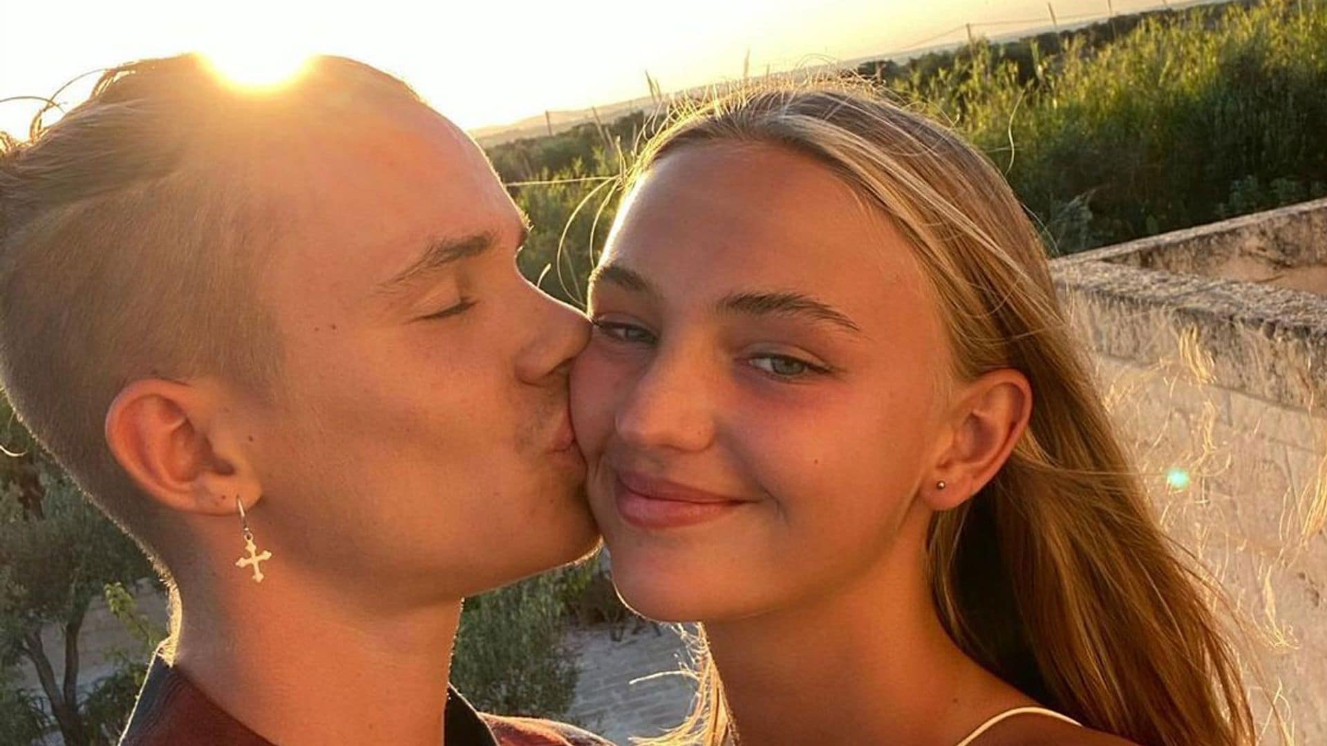 Mia Regan cumple 18 años y Romeo Beckham la felicita con un vídeo casero que te va a encantar