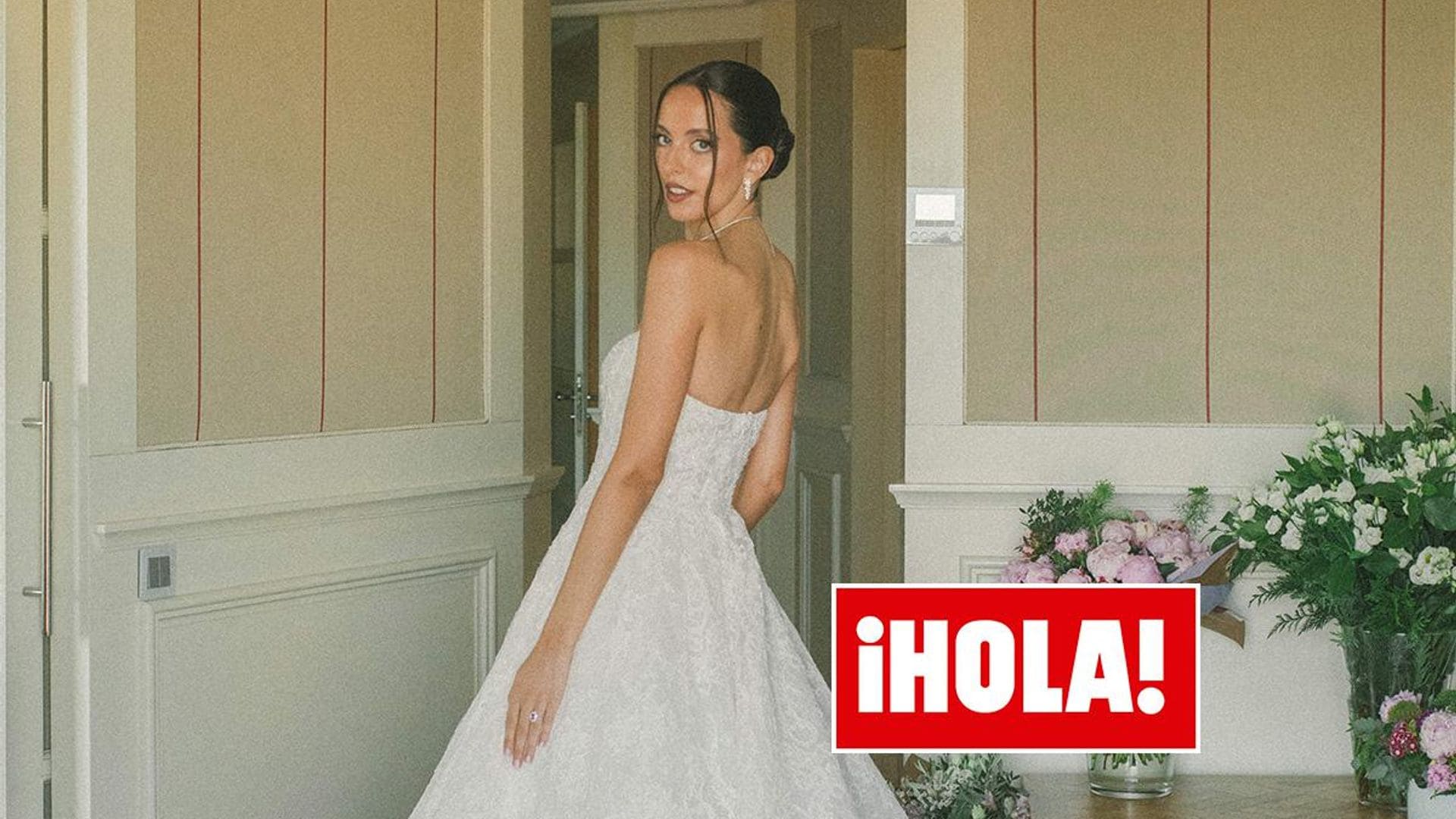 Marta Sierra: todos los detalles de su vestido de novia