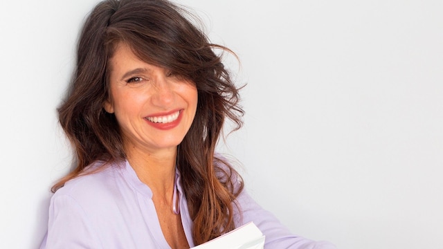 Andrea Carucci, autora del libro 'SOS Menopausia a la vista'