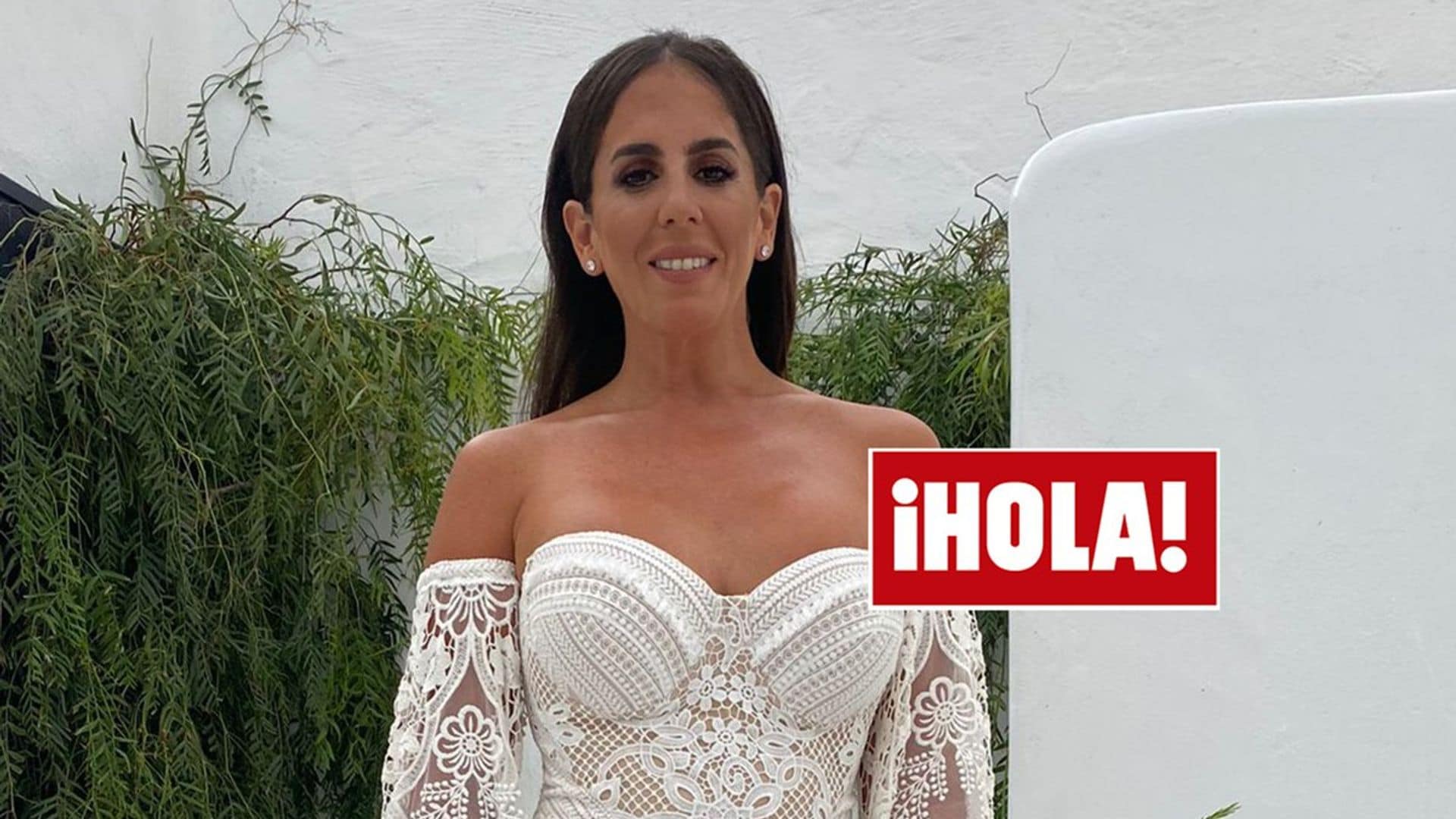 Primera imagen de Anabel Pantoja vestida de novia