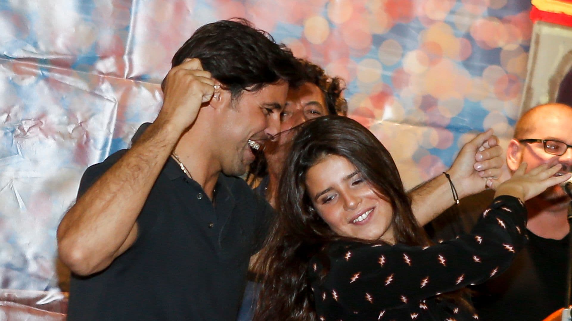 El baile viral de Fran Rivera con su hija Tana en la boda de Alberto Herrera, del que todo el mundo habla
