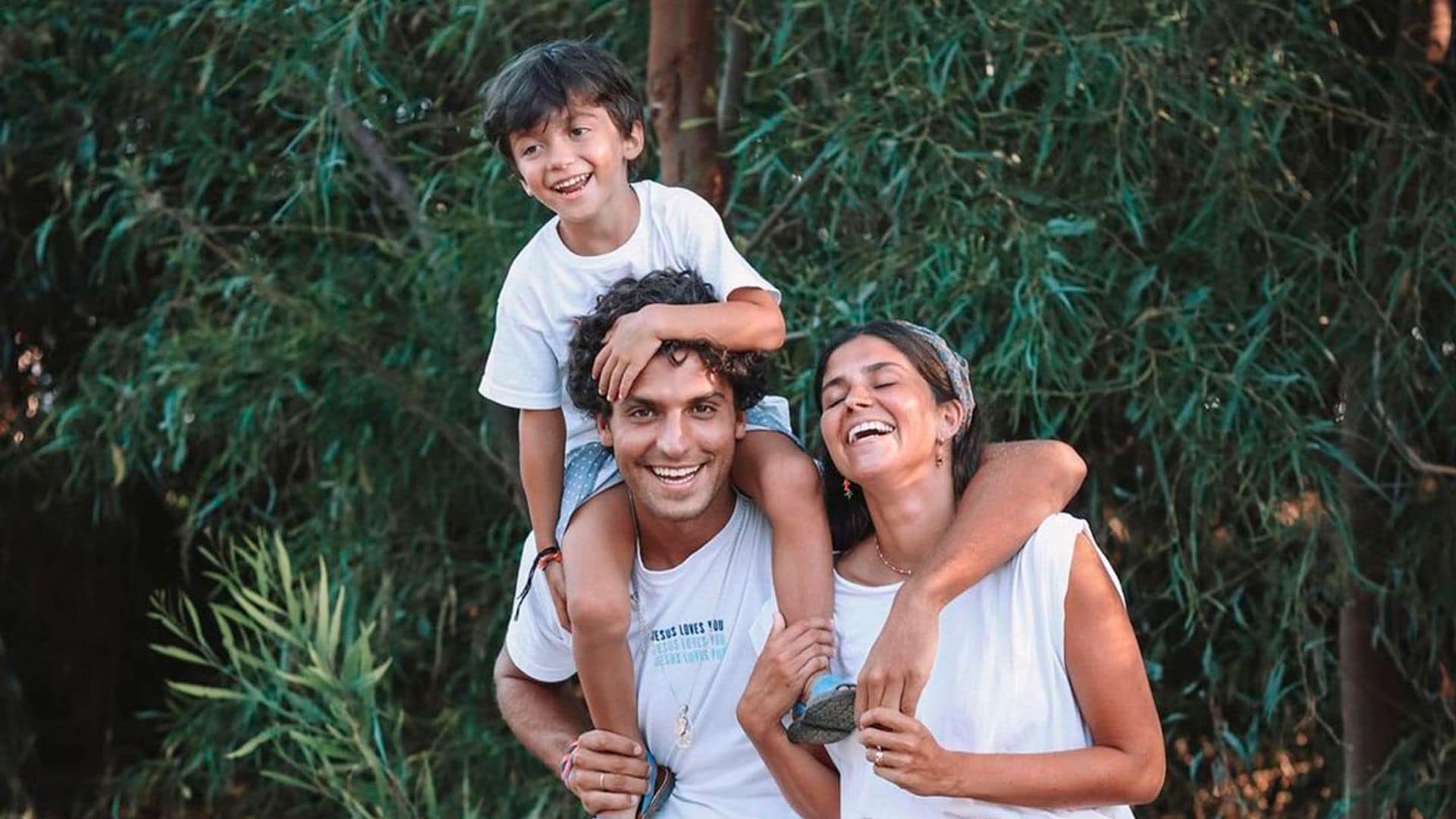 La original manera de María García de Jaime y Tomás Páramo de anunciar si esperan niño o niña