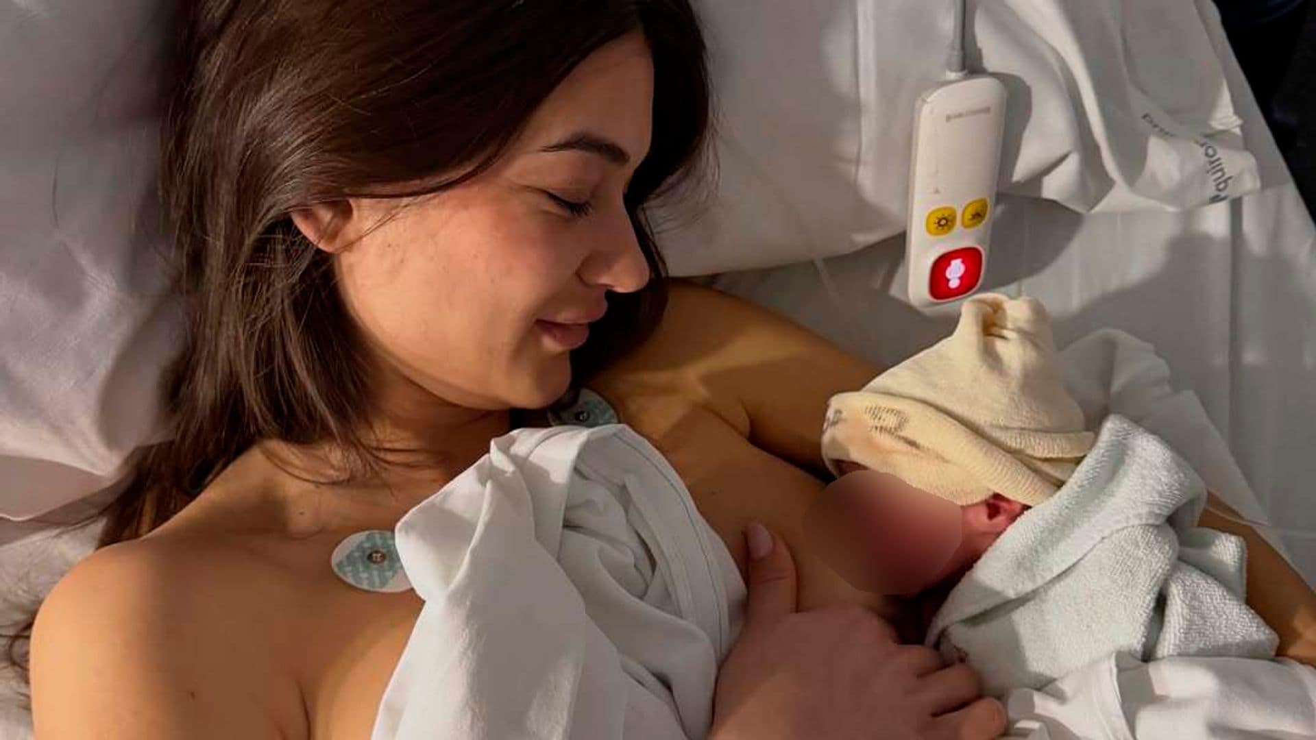 Estela Grande da a luz y se convierte en madre de mellizos: Luca y Liah ya están aquí