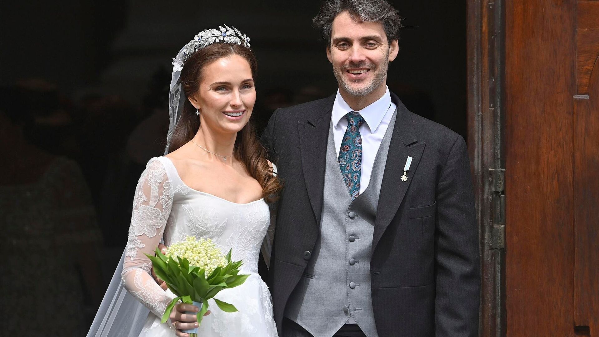 Luis de Baviera y Sophie-Alexandra Evekink: las imágenes y los detalles de la boda de cuento de hadas del príncipe heredero de Sissi