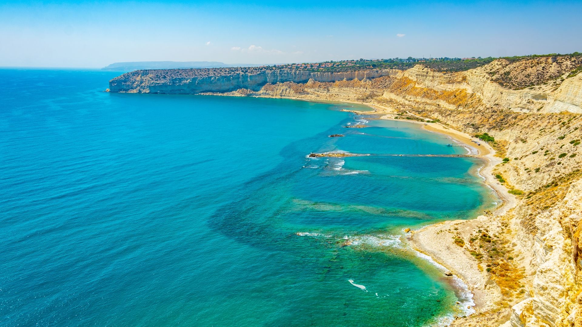 bahía de Zapallo, en Chipre

