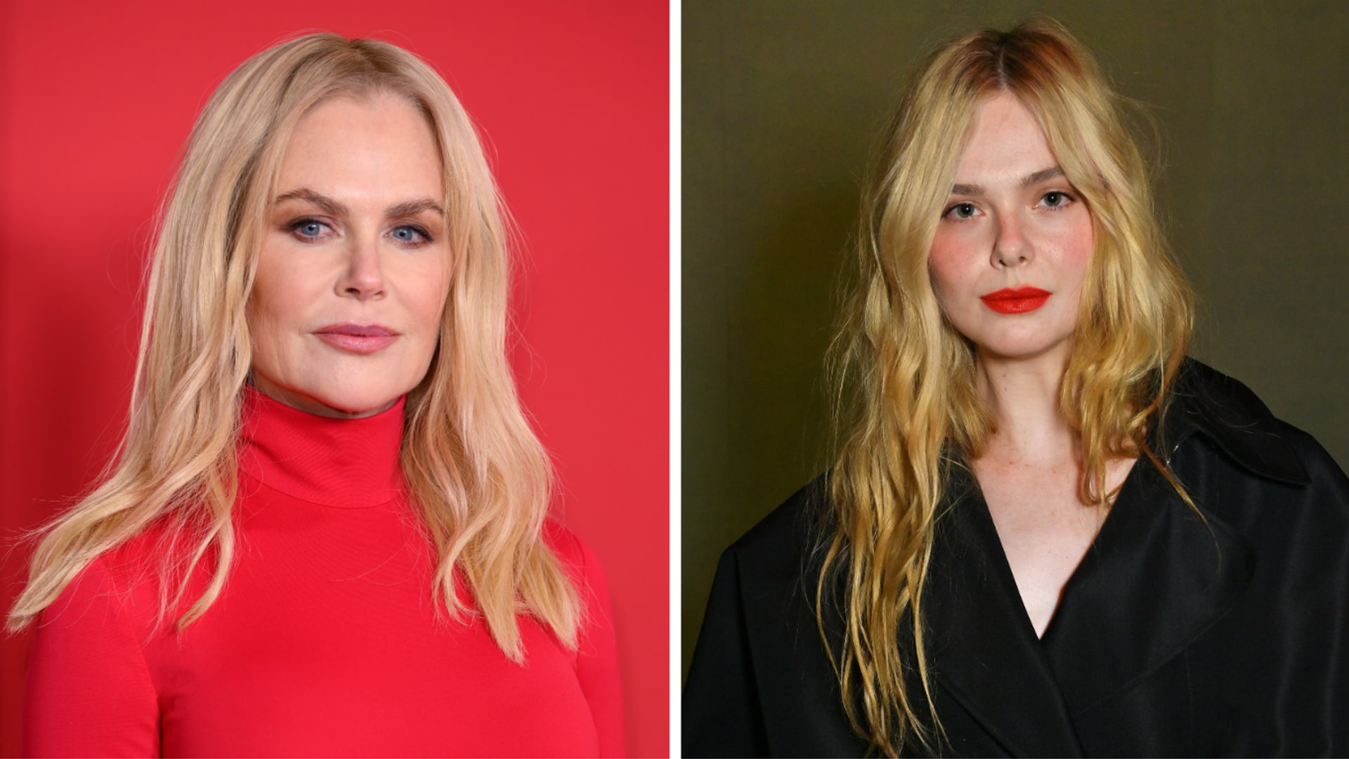 Nicole Kidman y Elle Fanning 