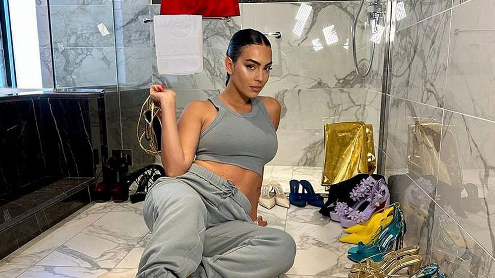 Georgina Rodríguez muestra un sorprendente rincón de su casa en Riad ¡el favorito de sus hijos!