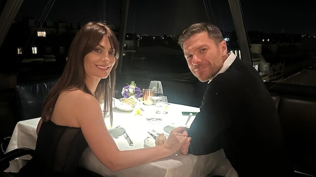 Xabi Alonso y Nagore Aranburu, de cena romántica