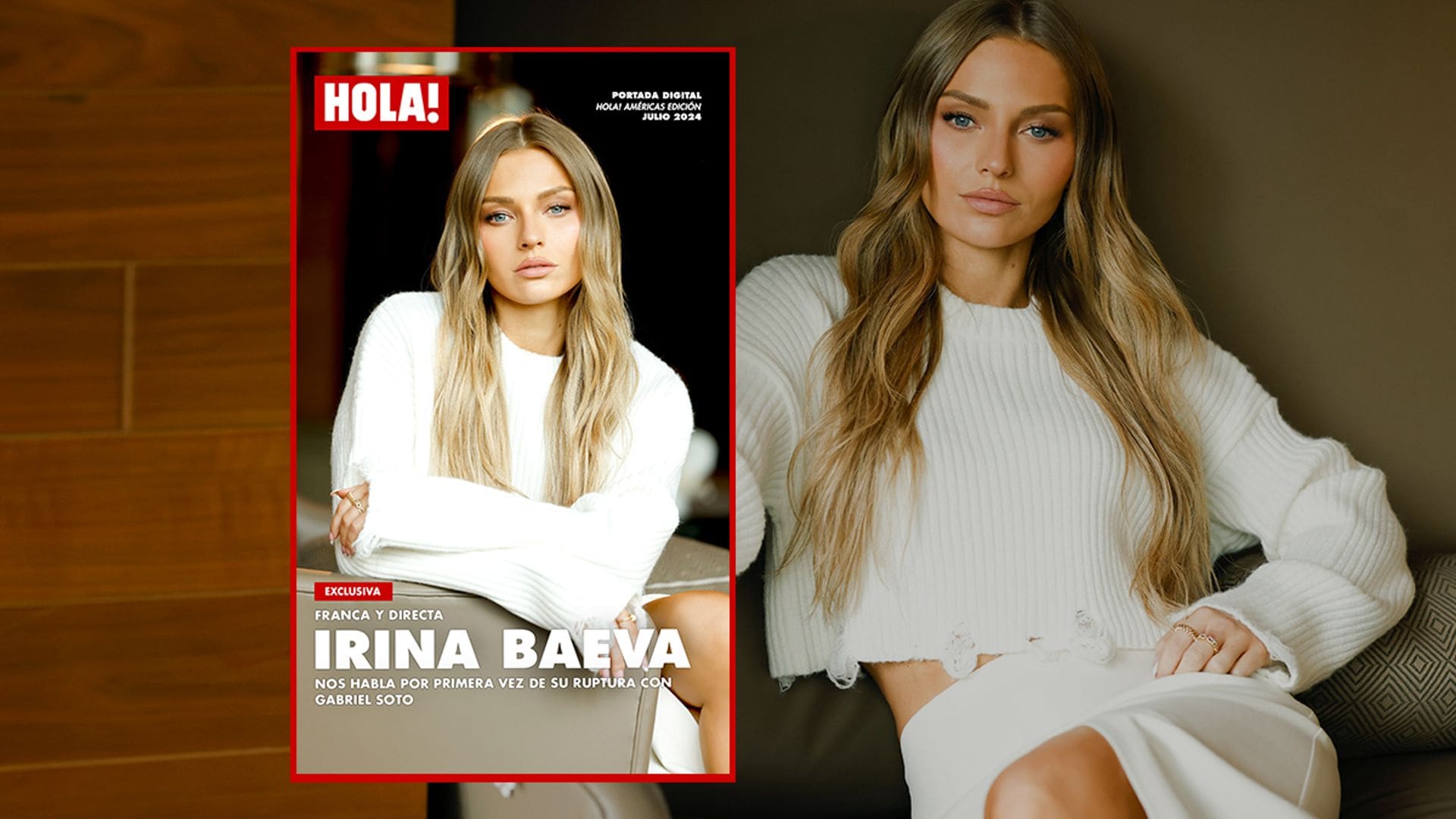 Irina Baeva habla para HOLA! en su primera y única entrevista