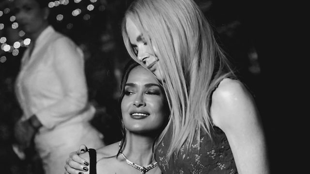 Nicole Kidman y Salma Hayek en Cannes