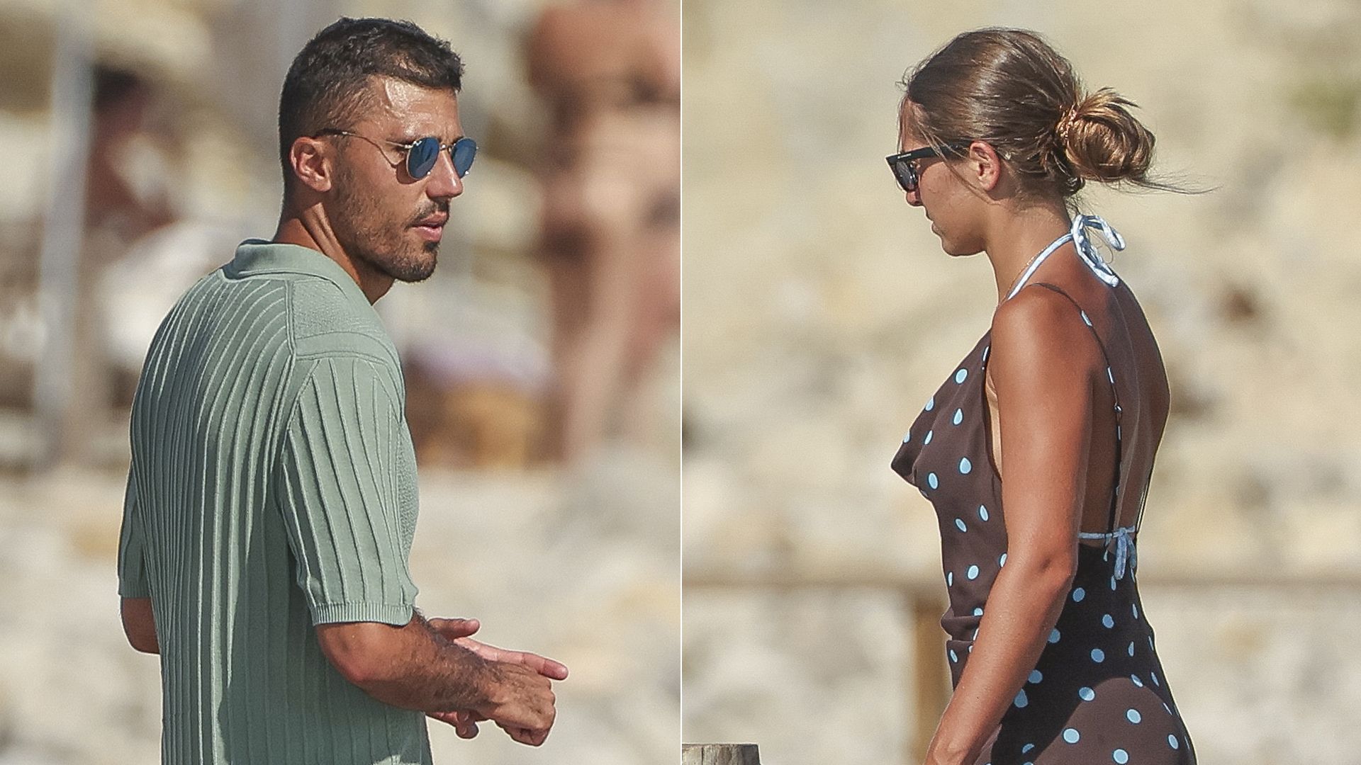 Rodri y su novia en Ibiza
