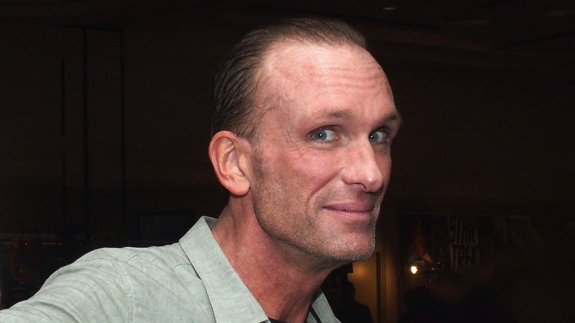 Peter Greene en un evento en Los Angeles en febrero de 2019