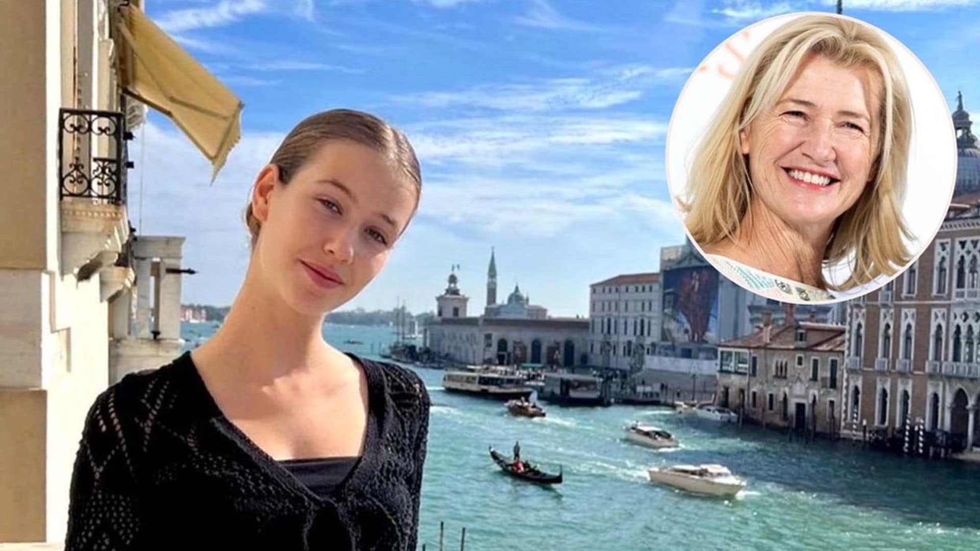 Conoce a María Bernardeau, la hija de 18 años de Ana Duato que despunta como actriz y pintora