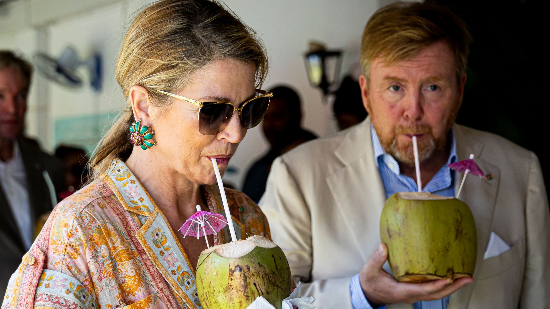 Así ha deslumbrado Máxima de Holanda en Surinam con 9 looks que combinan vestidos perfectos y joyas con personalidad