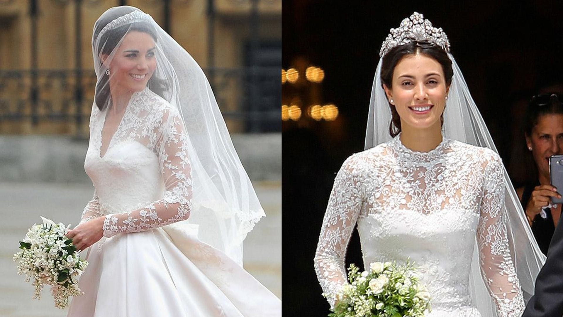 De Sassa de Osma a Kate Middleton: otras novias que también se inspiraron en Grace Kelly antes que Tamara