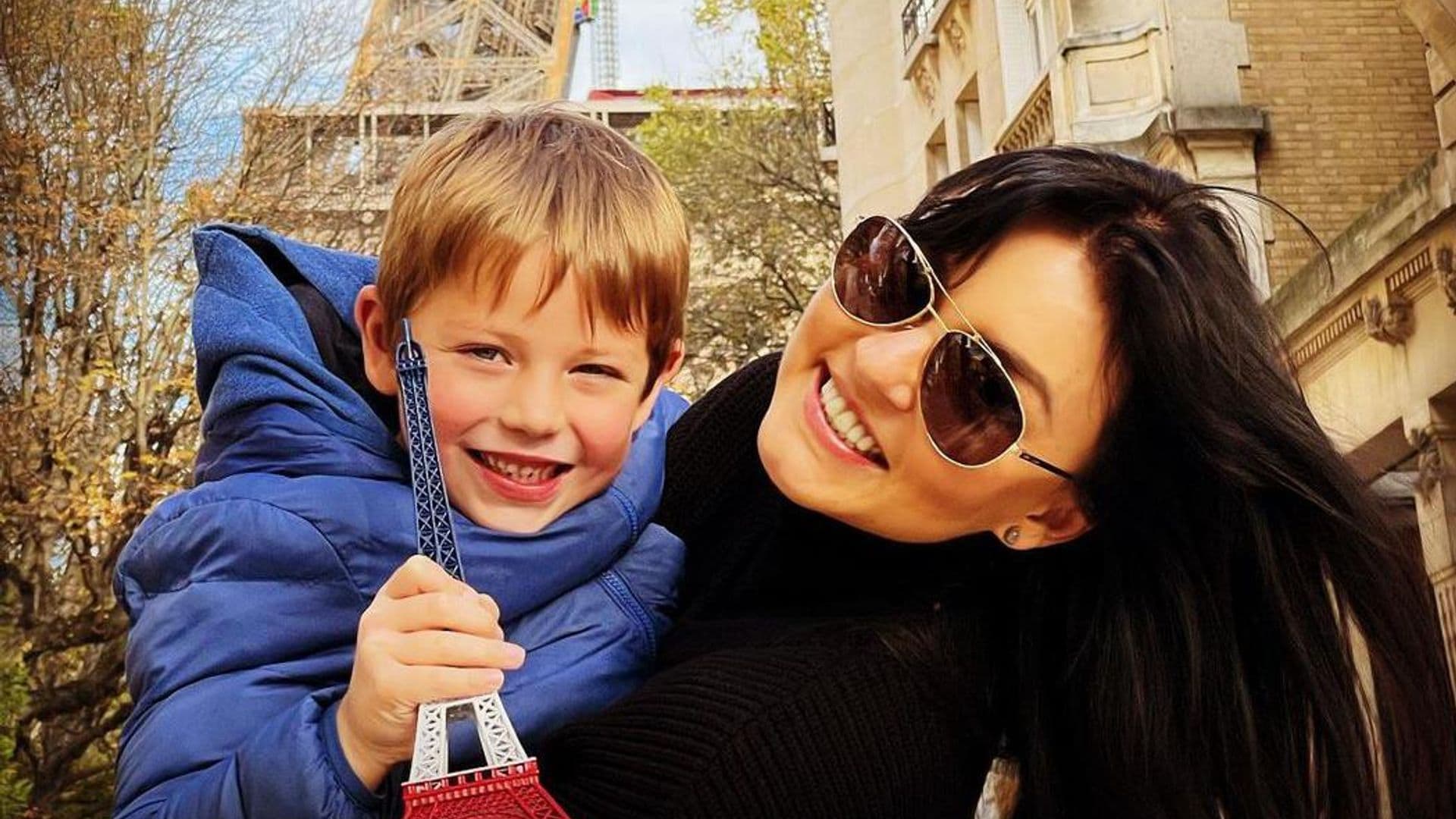 Angelique Boyer y su emotivo reencuentro con sus sobrinos en París