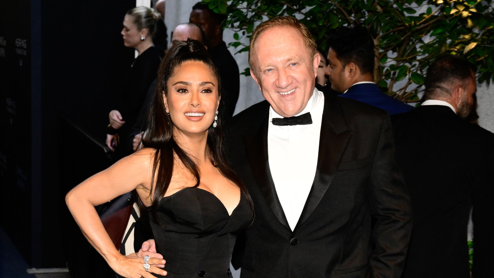Salma Hayek y Francois-Henri Pinault.