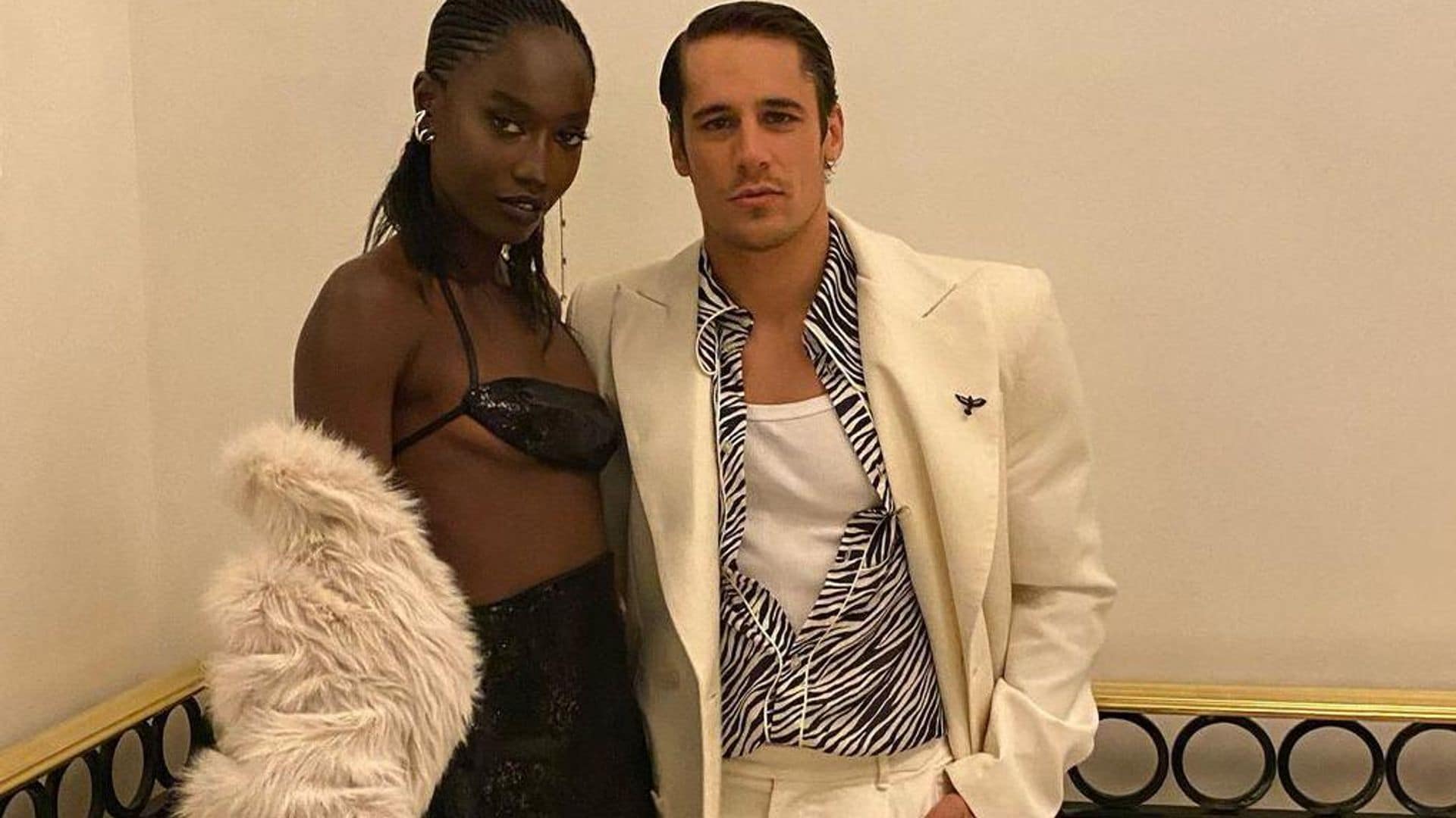 Martiño Rivas y Lily Fofana pasean su reconciliación bajo el sol de Málaga