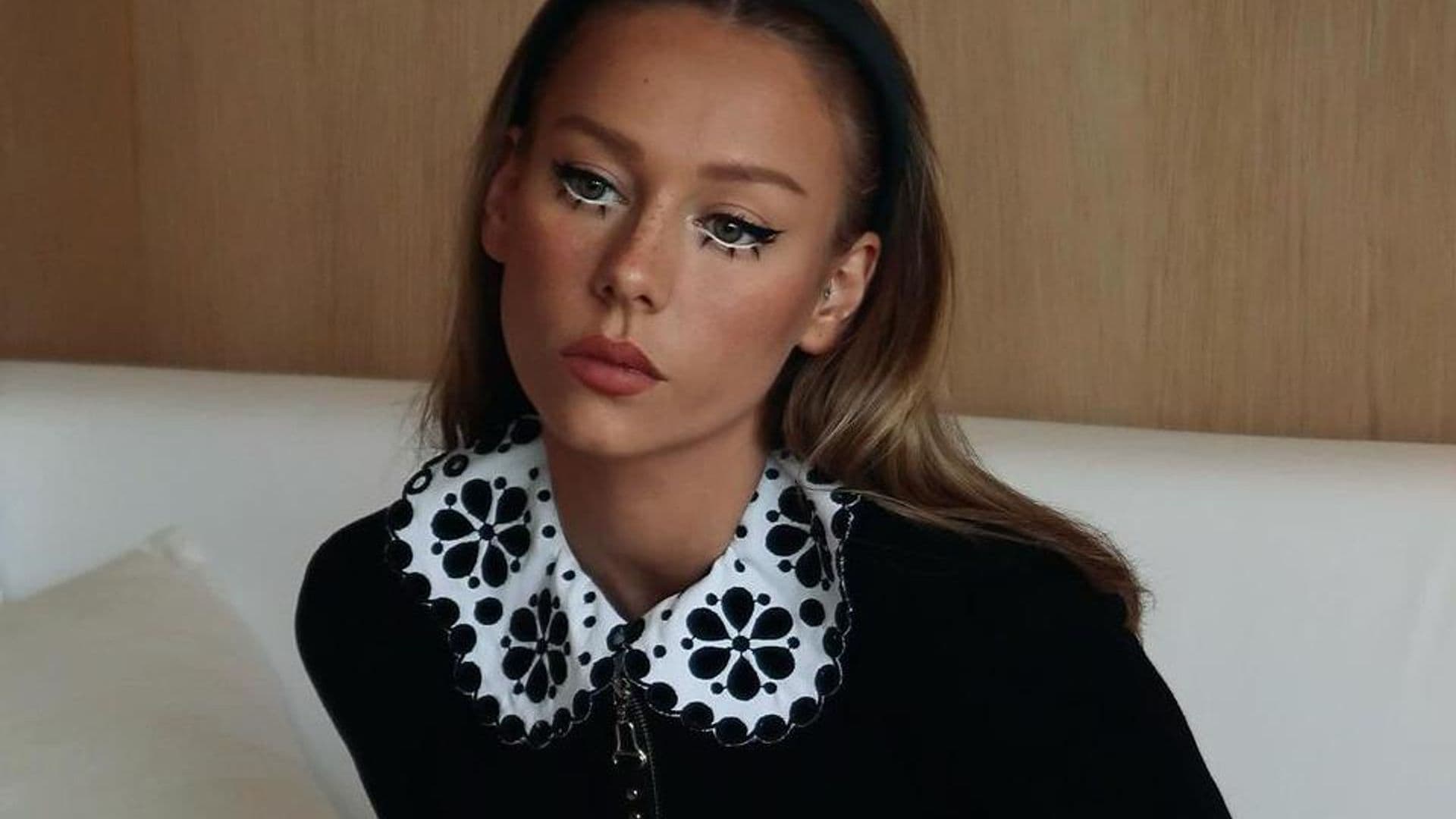 Las ‘manga lashes’ están de regreso y Ester Expósito se suma a la tendencia