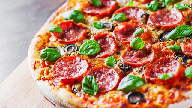 pepperoni pizza abob