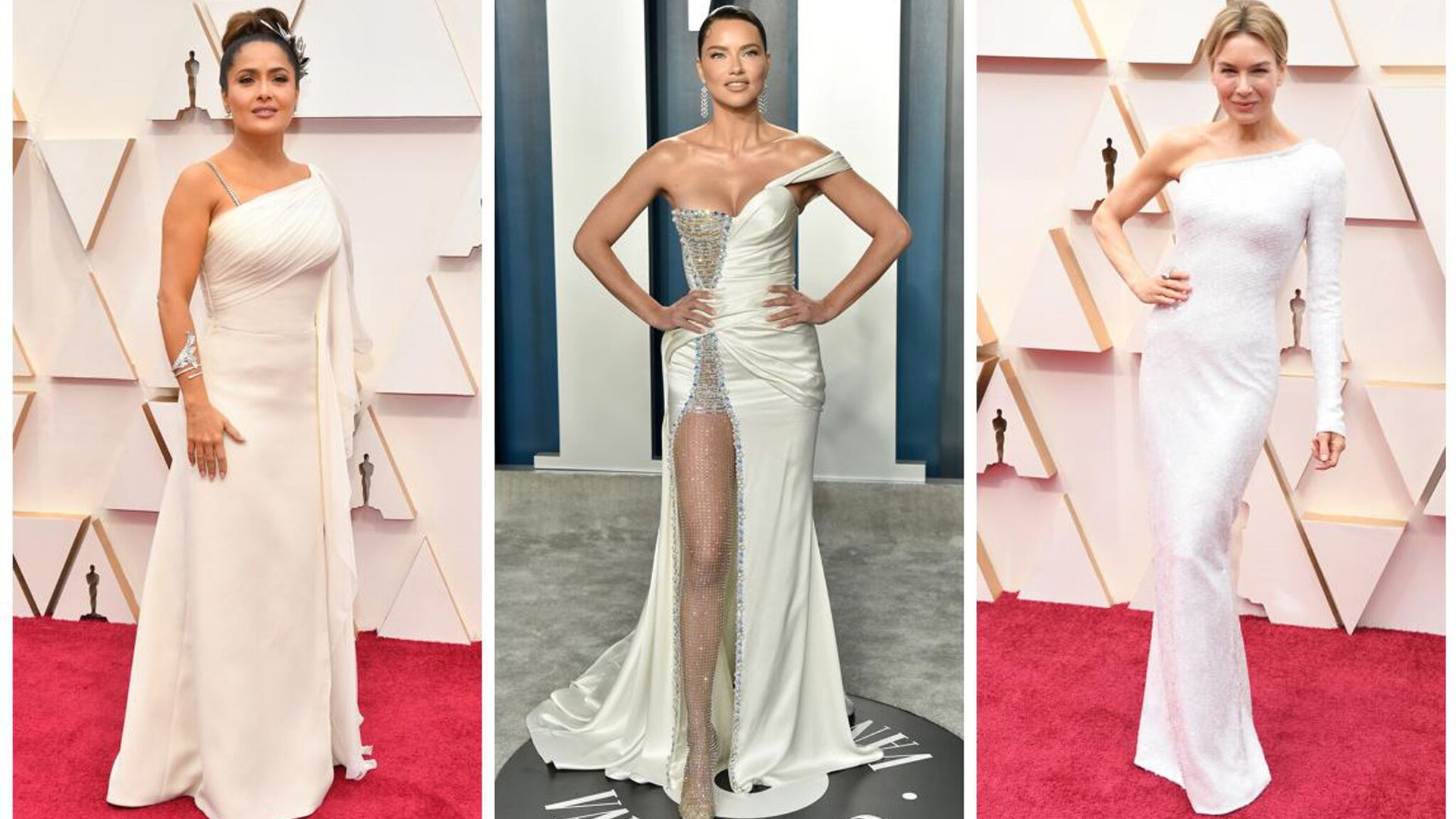 9 celebs vistieron de blanco en los Oscar, ¿estamos delante de una tendencia?