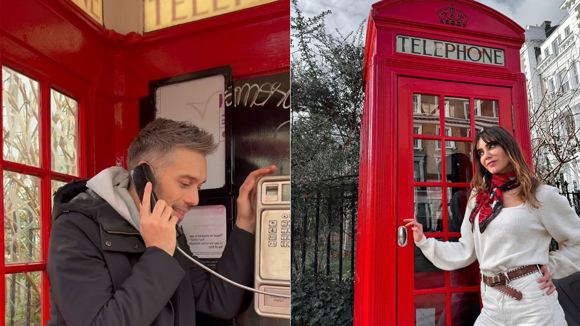 Todas las fotos de la romántica escapada a Londres de Dani Martínez e Irene Arcos