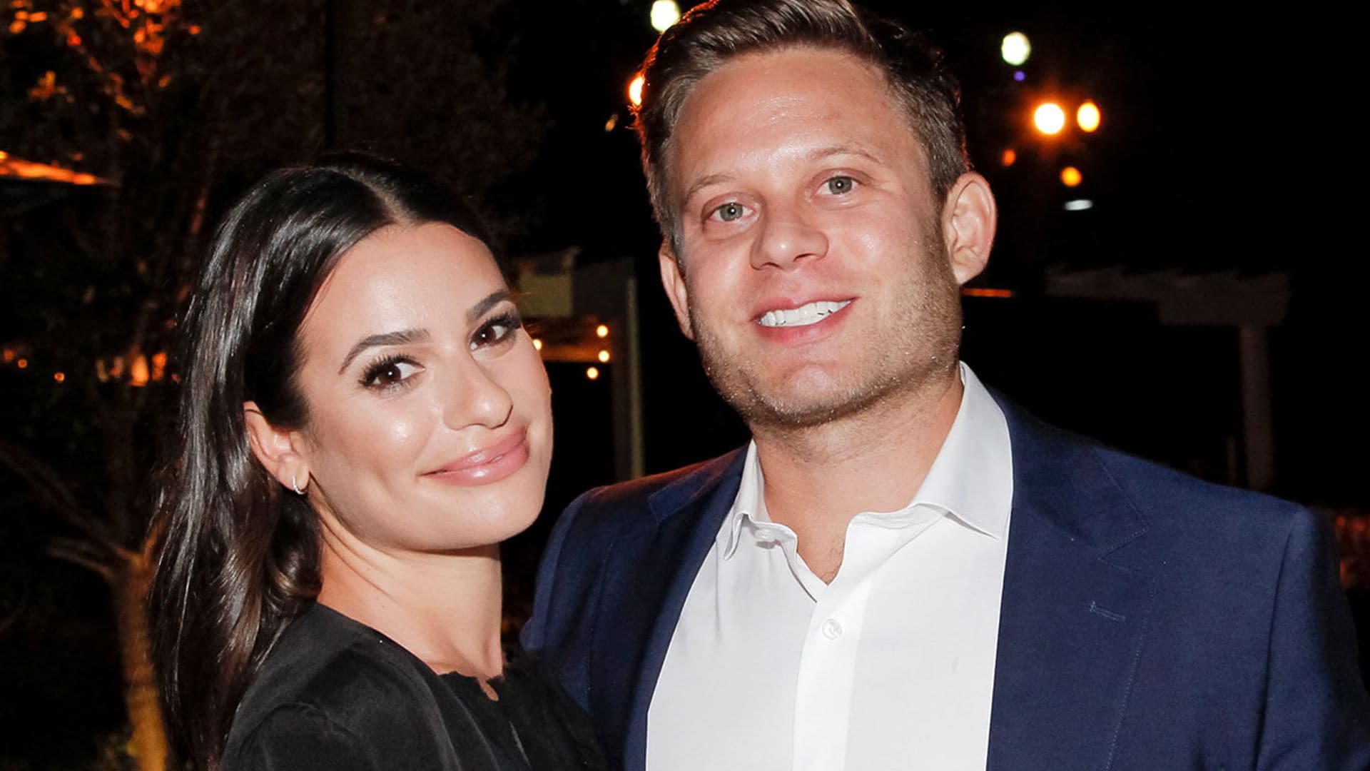 La actriz Lea Michele, embarazada de su primer hijo
