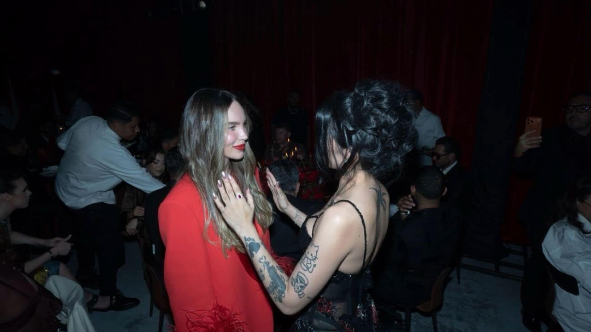 Belinda y Cazzu parecían estar pasando un buen momento, lejos de las especulaciones.