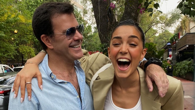 Eduardo Capetillo y su hija Alejandra.