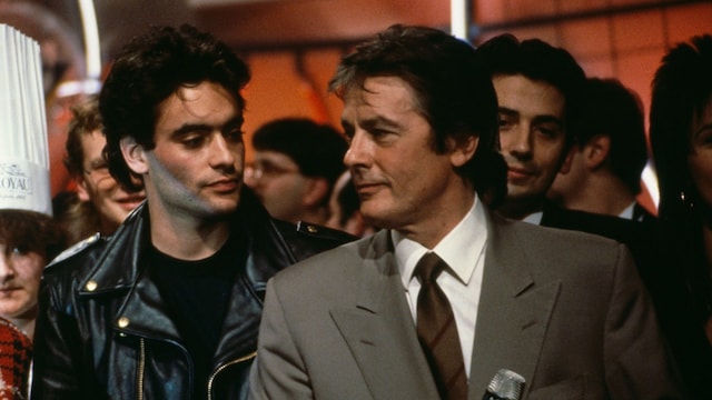 Anthony y su padre, Alain Delon