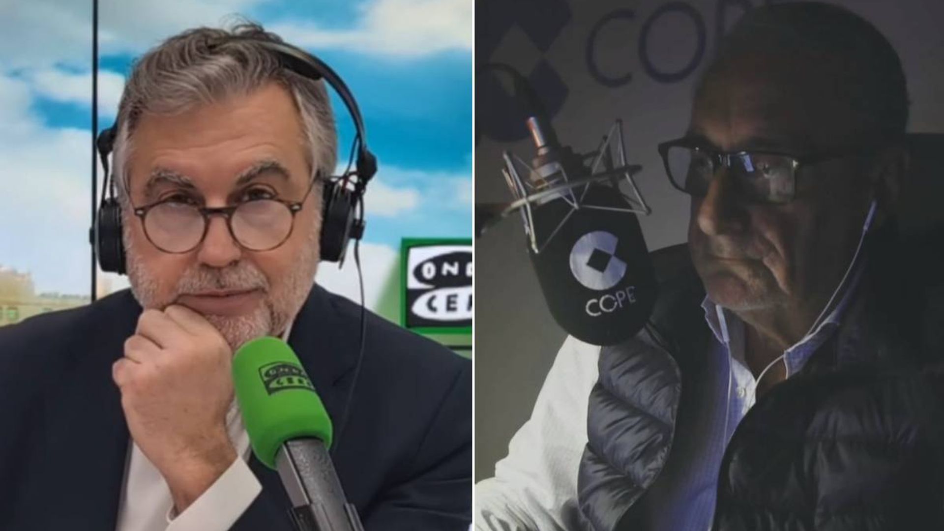 Carlos Herrera y Carlos Alsina homenajean a Fernándo Ónega en su directo