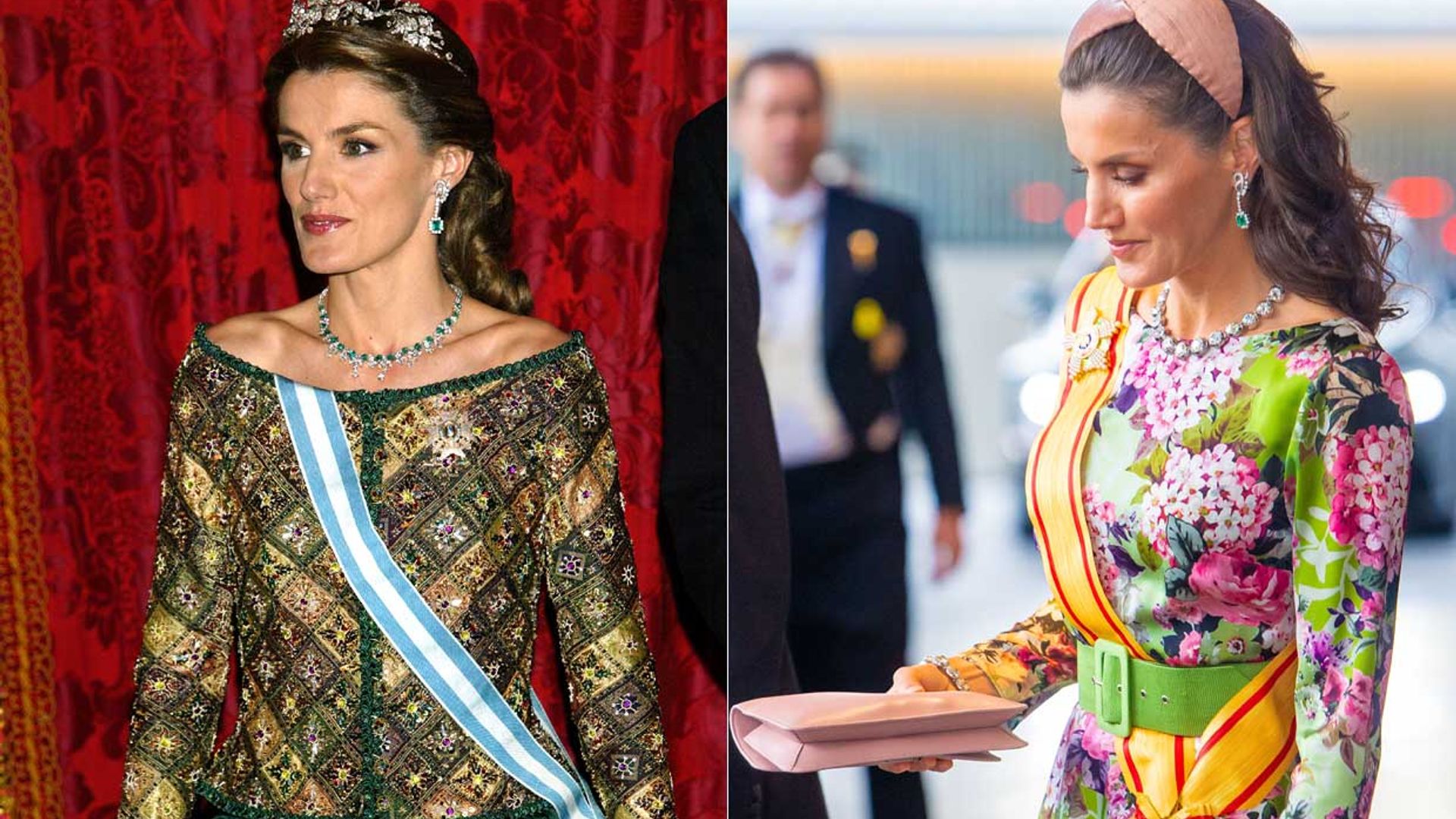 Mismos gestos, mismos pendientes, pero distinta actitud: el cambio de doña Letizia, quince años después