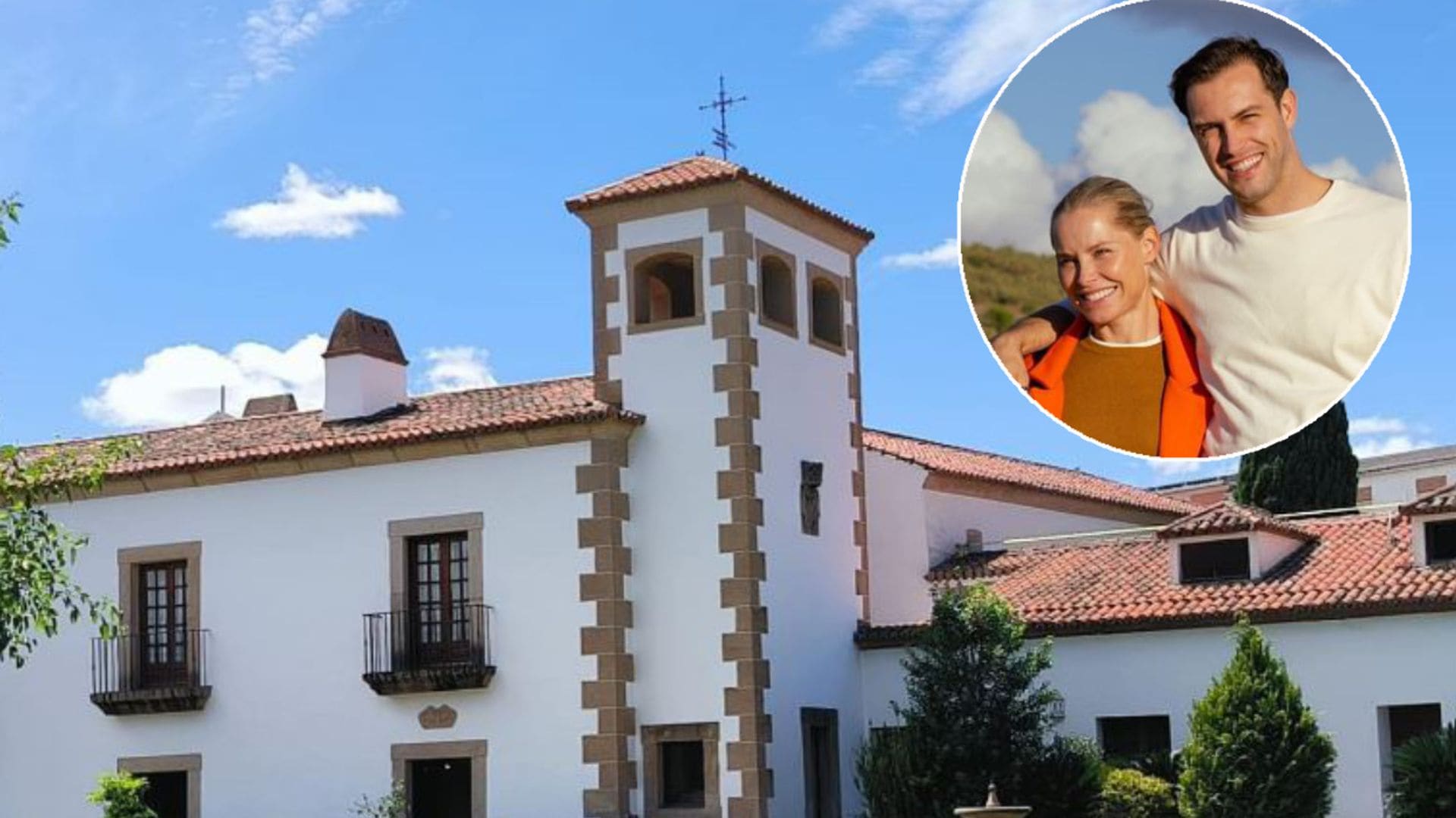 Así es la  Casa Palacio donde Soraya Arnelas y su marido, Miguel Ángel Herrera, celebran este sábado su boda