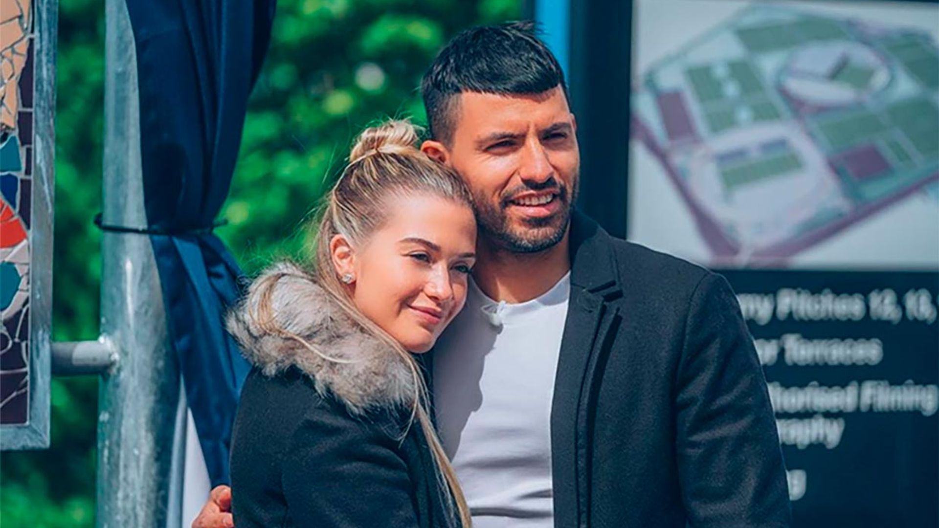 Sofía Calzetti, el gran apoyo del 'Kun' Agüero en su momento más difícil: 'Hoy más que nunca. Te amo'