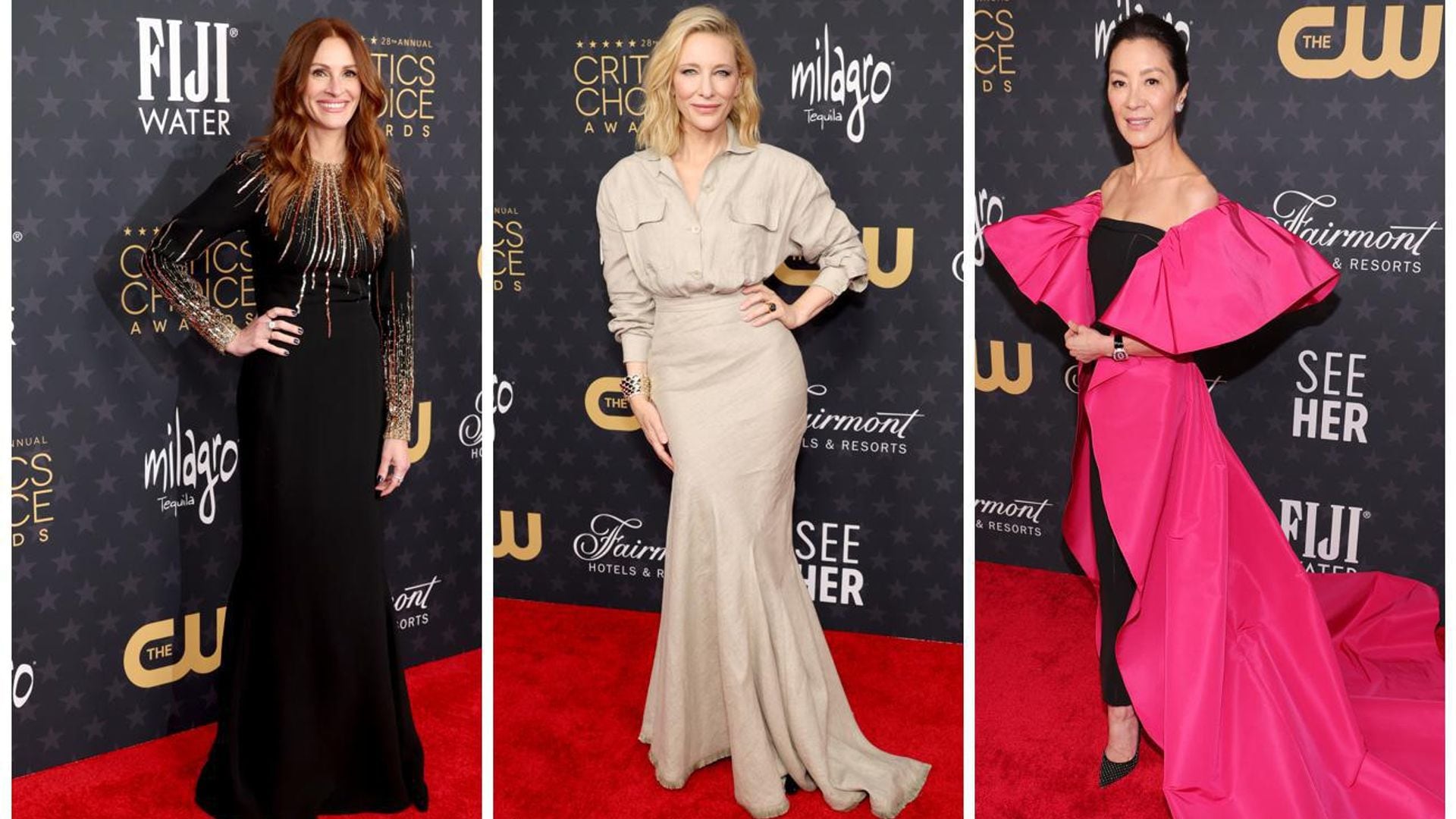 Critics Choice Awards 2023: los mejores looks de alfombra roja