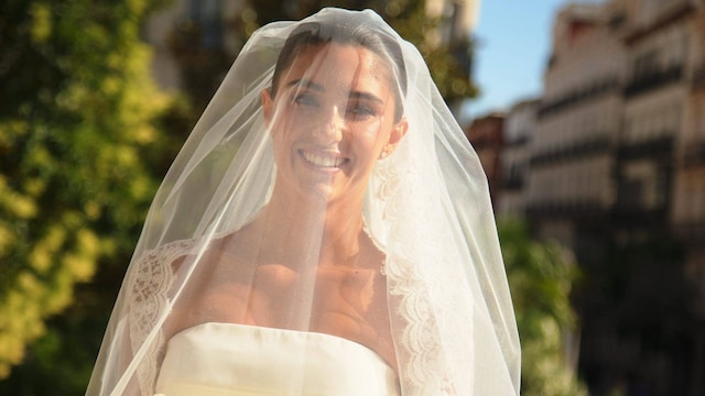 Carla Vico en su boda