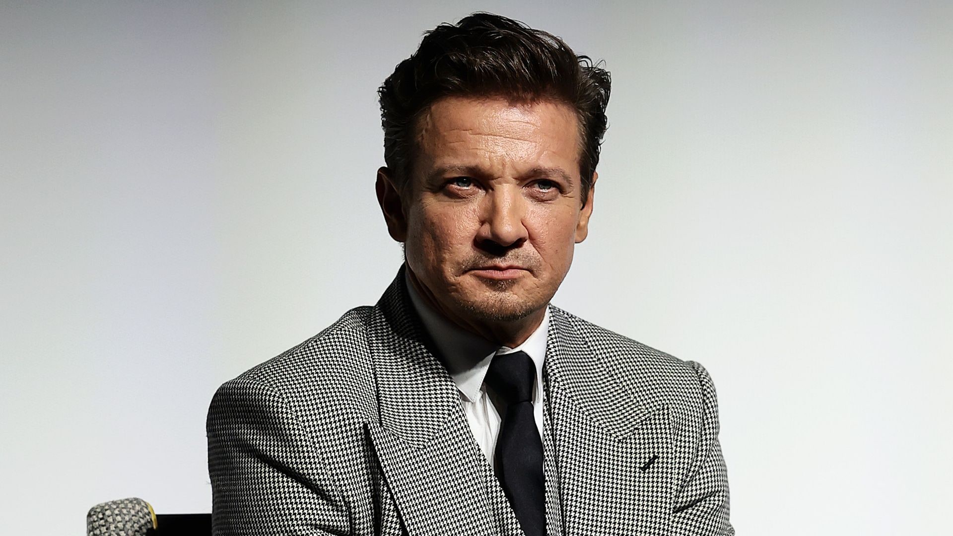 Jeremy Renner, el pasado 21 de octubre en Nueva York durante la presentación de la 4ª temporada de su serie 'Mayor of Kingstown'