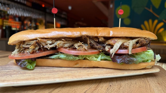Bocata cubano de La Mulata Latina