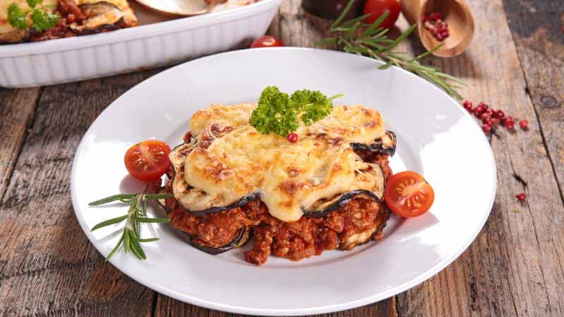 Lasaña de berenjena