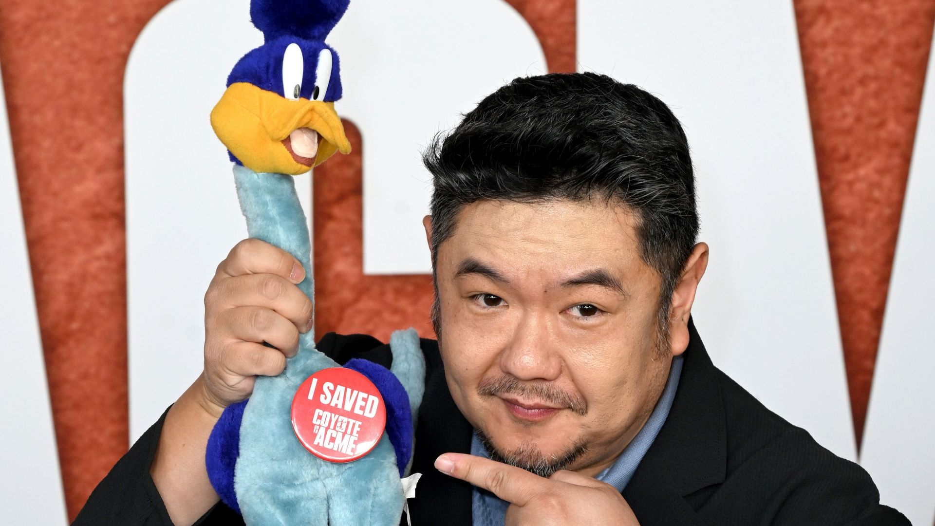 Eric Bauza en la premiere de 'Coyote VS. ACME'