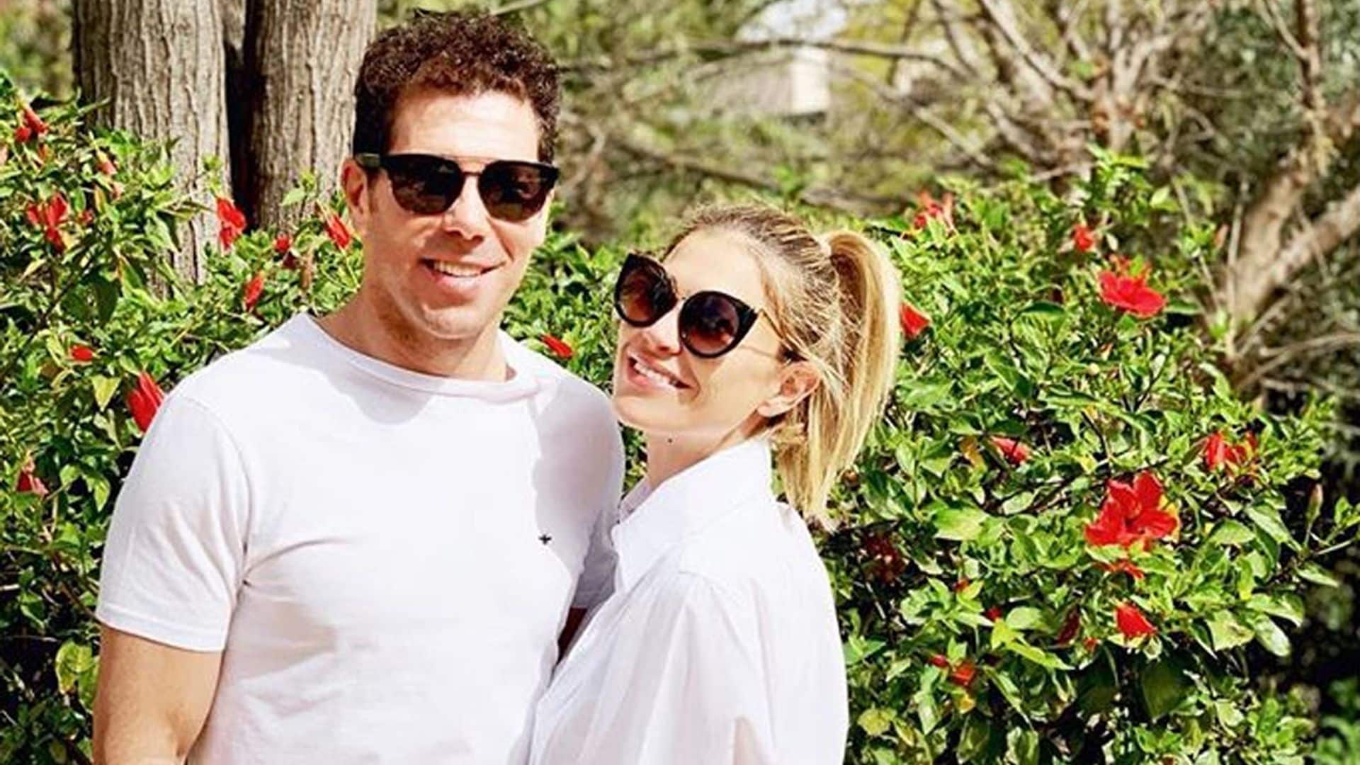 'Sos mi todo', la romántica felicitación de Carla Pereyra a Simeone en su 49 cumpleaños