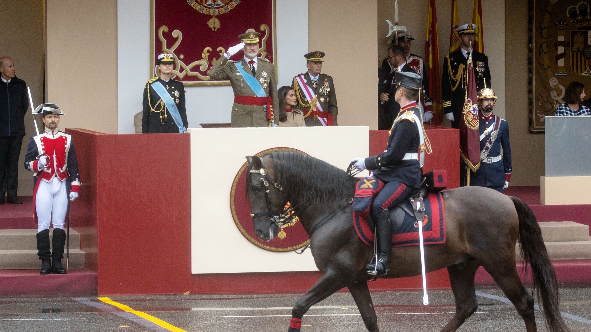 El año pasado se notó la ausencia de la infanta Sofía, que se encontraba cursando segundo de Bachillerato en Gales